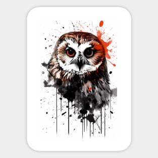 Northern Saw-Whet Owl Sticker